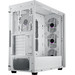 Cooler Master MasterBox 600 Wit achterkant