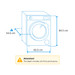 Beko BM3WFT3841A SteamCure visual Coolblue 1