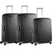 Samsonite S'Cure Spinner 75cm + 75cm + 69cm Black Suitcase Set Main Image