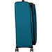 American Tourister Daring Dash Valise à 4 Roulettes Extensible 77 cm Black/Blue côté gauche