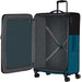 American Tourister Daring Dash Valise à 4 Roulettes Extensible 77 cm Black/Blue intérieur