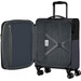 American Tourister Daring Dash Expandable Valise à 4 Roulettes 55 cm Noir/Gris intérieur