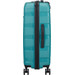 American Tourister Air Valise à 4 Roulettes 66 cm Teal côté gauche