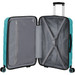 American Tourister Air Valise à 4 Roulettes 66 cm Teal intérieur