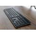 CHERRY KW X ULP Ultra Low Profile Keyboard AZERTY product in use