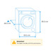 Whirlpool FFB 10469E BV BE visual Coolblue 1