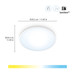 WiZ Ceiling Lamp SuperSlim - All Shades of White Light - White visual supplier