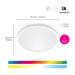 WiZ Ceiling Lamp - SuperSlim - White - Colored and White Light visual supplier