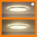 WiZ Ceiling Lamp - SuperSlim - White - Colored and White Light visual supplier