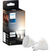 Philips Hue White Ambiance GU10 Lot de 4 avant