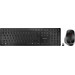 CHERRY DW 9500 SLIM Desktop Wireless Keyboard and Mouse Set AZERTY Black Main Image