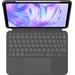 Logitech Combo Touch Apple iPad Pro 11 inches (2024) Keyboard Cover AZERTY Gray top