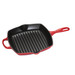 Le Creuset Skillet Poêle à Griller Carrée 26 cm Rouge Cerise Main Image