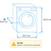 Beko DF8421TX0 visual Coolblue 1