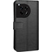 Just in Case Wallet OnePlus 12R Book Case Zwart rechterkant