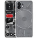 Just in Case Soft Design Nothing Phone (2) Back Cover Transparent produit composé