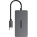 Sitecom USB-C naar USB-A/USB-C Hub bovenkant