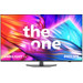 Philips The One 55PUS8909 - Ambilight (2024) + Soundbar + HDMI cable front