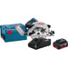 Bosch Professional GKS 18V-57 G + Batterie GBA 4,0 Ah et Chargeur Rapide Main Image