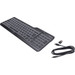 HP 400 Backlit Keyboard with Cable AZERTY right side