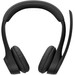 Logitech Zone 300 Wireless Office Headset Black front