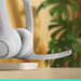 Logitech Zone 300 Wireless Office Headset White product in use