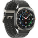 Samsung Galaxy Watch Ultra 4G Zilver/Zwart 47mm linkerkant