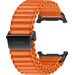 Samsung Watch Ultra Trail Watch Strap Orange detail