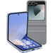 Samsung Galaxy Z Flip 6 512GB Blue 5G + Samsung Back Cover Artificial Leather Gray Main Image