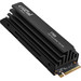 Crucial T705 4TB Heatsink PCIe 5.0 M.2 SSD linkerkant