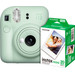 Fujifilm Instax Mini 12 Mint Green Bundel Main Image