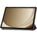 Just in Case Samsung Galaxy Tab A9 Full TriFold Book Case Noir avant