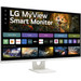 LG Smart 32SR73U-W.AEU left side