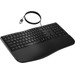 HP 480 Comfort Wired Keyboard AZERTY left side