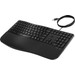 HP 480 Comfort Wired Keyboard AZERTY right side