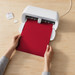 Cricut Joy Xtra Smart Vinyl Permanent 24x91cm Red product in use