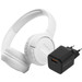 JBL Tune 510BT Blanc + BlueBuilt Chargeur Quick Charge avec Port USB-A 18 W Noir Main Image