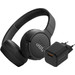 JBL Tune 670NC Noir + BlueBuilt Chargeur Quick Charge avec Port USB-A 18 W Noir Main Image