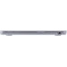 BlueBuilt Coque Rigide pour MacBook Air 13,6 Pouces Transparent côté gauche