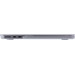 BlueBuilt Coque Rigide pour MacBook 13,6 Pouces Transparent côté droit