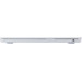 BlueBuilt Hardcase Transparant voor MacBook Air 15,3 inch M2/M3 linkerkant