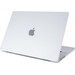 BlueBuilt Hardcase Transparant voor MacBook Pro 16 inch voorkant