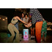 JBL Partybox 320 Wit + 2x JBL Partylight Beam product in gebruik