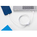 BlueBuilt USB-A to Lightning Cable 1.5m Nylon White visual Coolblue 2