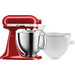 KitchenAid 5KSM185PSEER Rouge Empire + Sorbetière Main Image