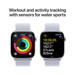 Apple Watch Series 10 46 mm Argent Boucle Sport visuel fournisseur