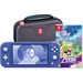 Nintendo Switch Lite Blauw + Zelda: Echoes of Wisdom + Bigben Beschermtas Main Image