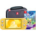 Nintendo Switch Lite Geel + Zelda: Echoes of Wisdom + Bigben Beschermtas Main Image