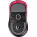 Logitech G PRO X Superlight 2 DEX Lightspeed Draadloze Gaming Muis Magenta onderkant