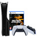 PlayStation 5 Slim Disc Edition + Call of Duty: Black Ops 6 + Covers Zwart + Oplaadstation Main Image